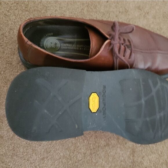 *Rockport mens shoes, brown, 7.5 - Picture 2 of 3